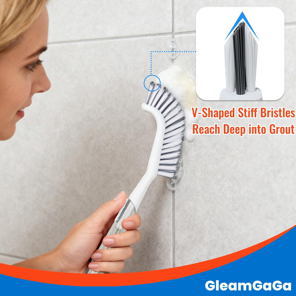 GleamGaGa brosse poignee creuse design leger prise confortable