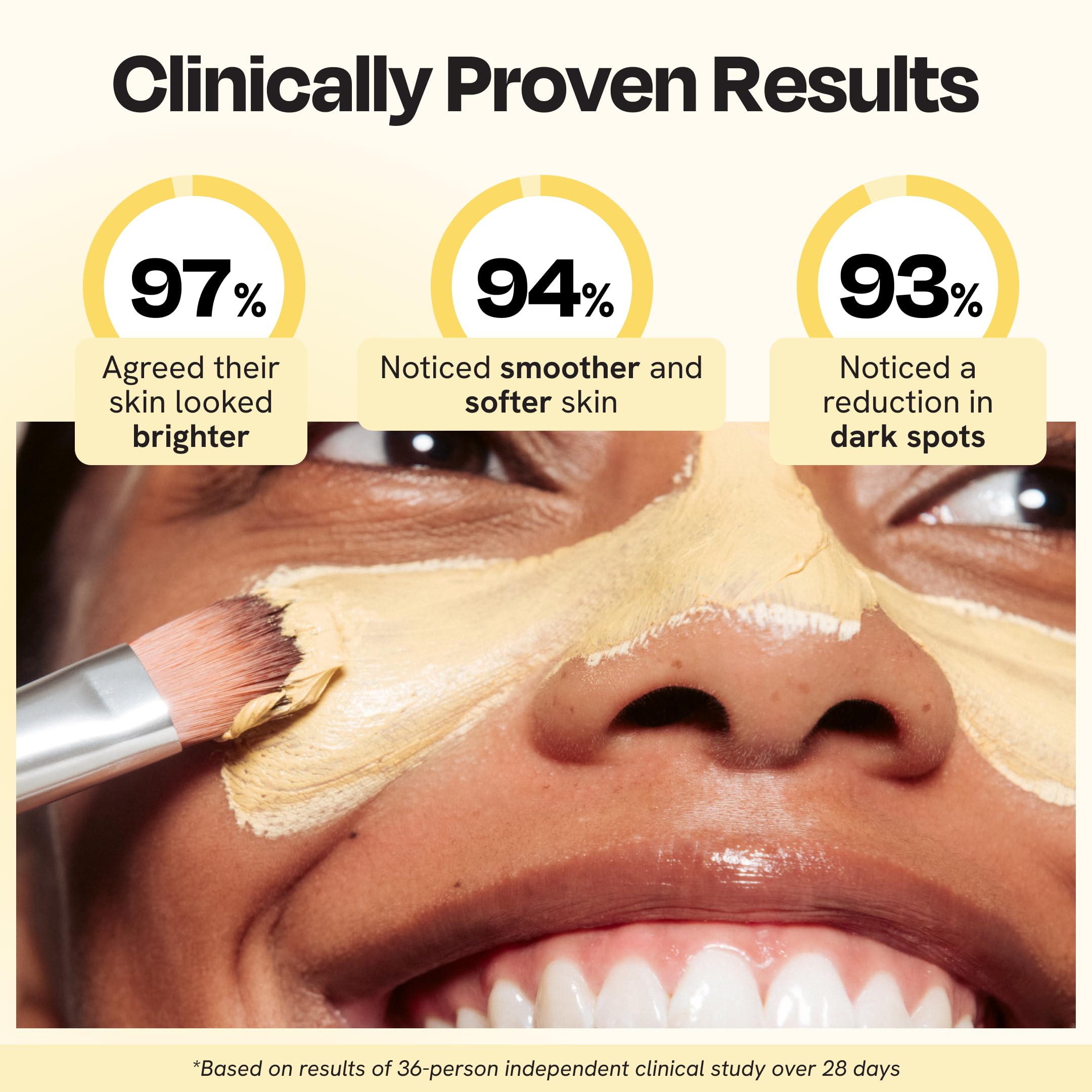 Gleamin Pores Minimis: masque argile aide à resserrer les pores et purifie la peau.