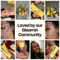 Gleamin nettoyant-visage vitamine C, exfoliation douce, affine les pores en douceur.