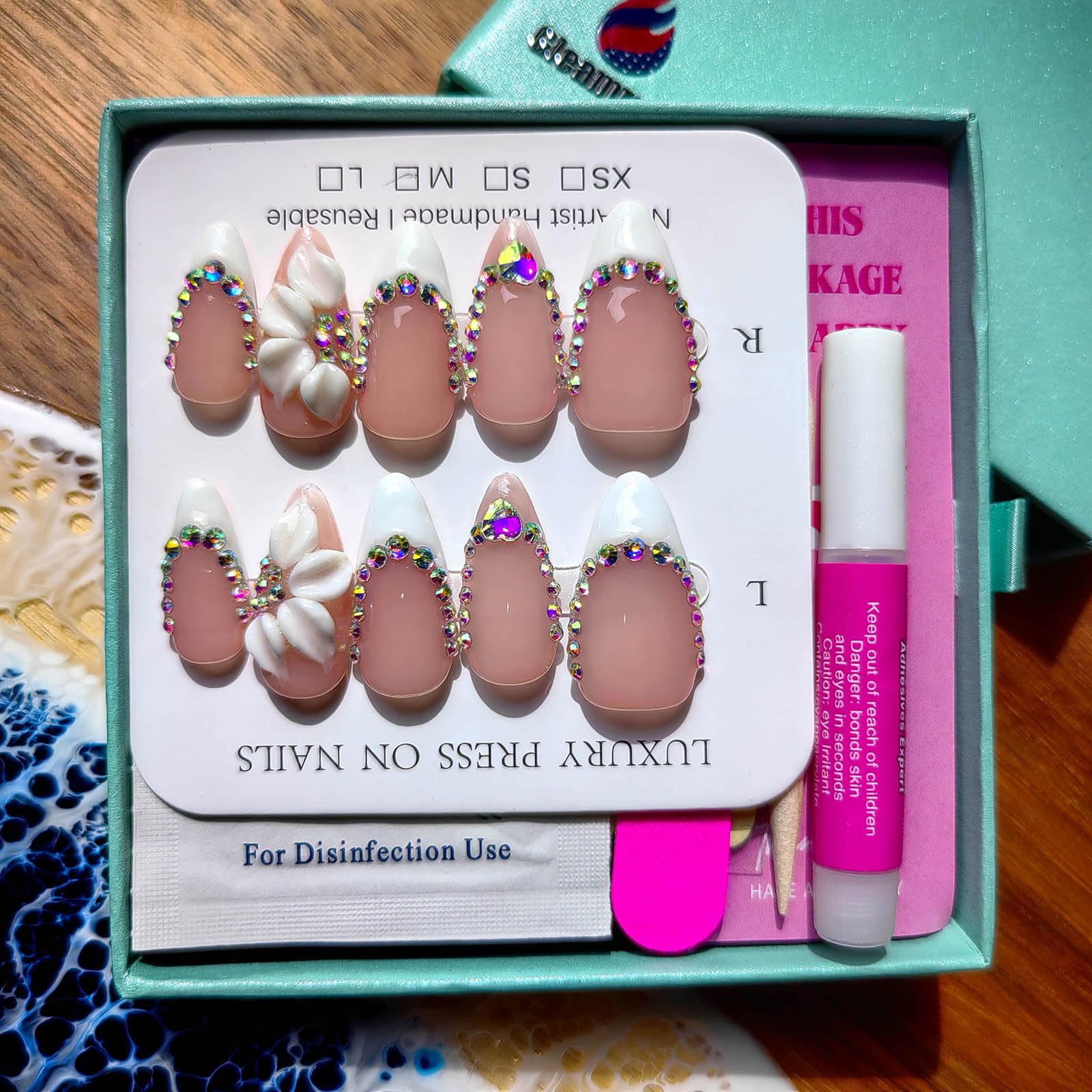 Gleamrain ongles usage domicile facile pour une manucure rapide.