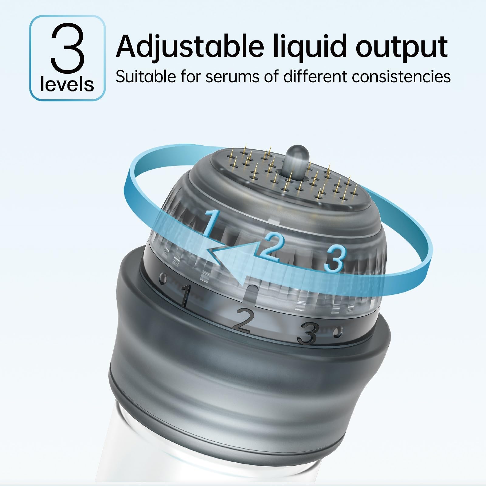 Glemme aiguilles jetables visage, hygiène et sécurité à chaque utilisation.