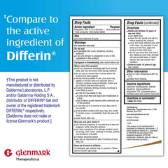Tube Glenmark Adapalene Gel prêt à l'emploi et pratique.