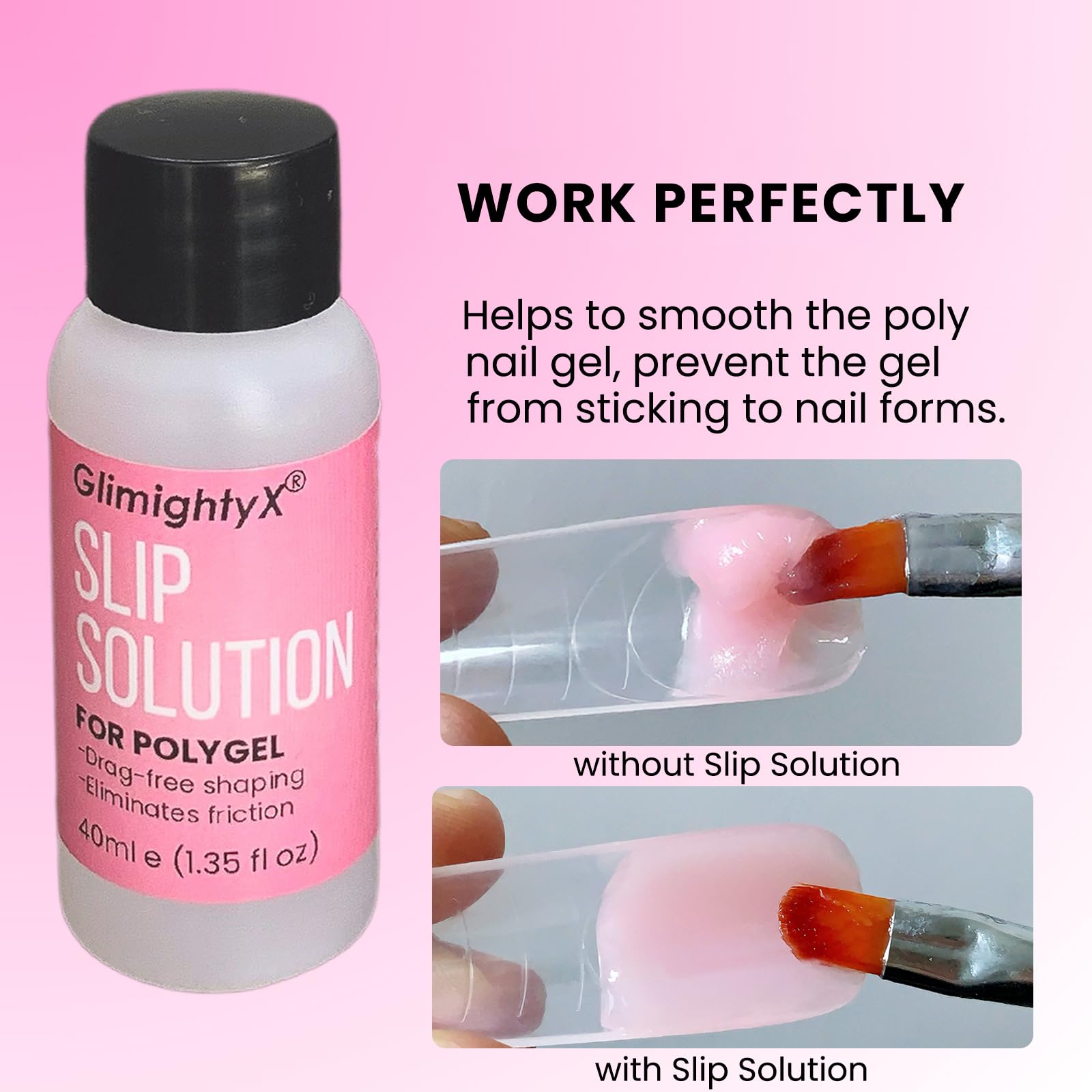 GlimightyX clips ongles pédicure pour maintenir la forme durant la séance