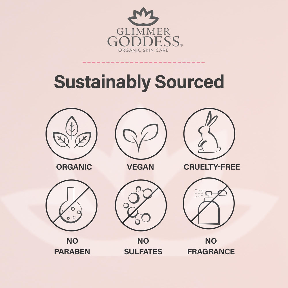 GLIMMER GODDESS Beurre corporel fouetté parfum Lavande et Citron pour une sensation rafraîchissante