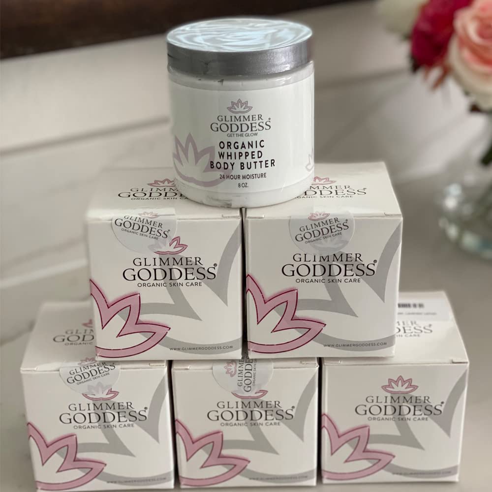 Glimmer Goddess Emballage recyclable : soin naturel dans un pot pratique.