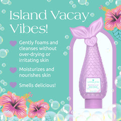 Glimmer Wish Mermaid Kids Parfum Tropical: senteur coco-ananas hibiscus, voyage sensoriel.