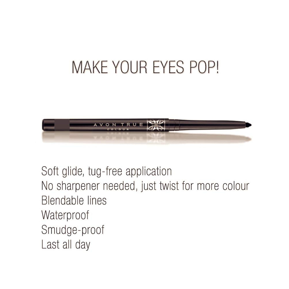 Glimmersticks Avon Majestic Plum : emballage pratique prêt à emporter pour le maquillage.