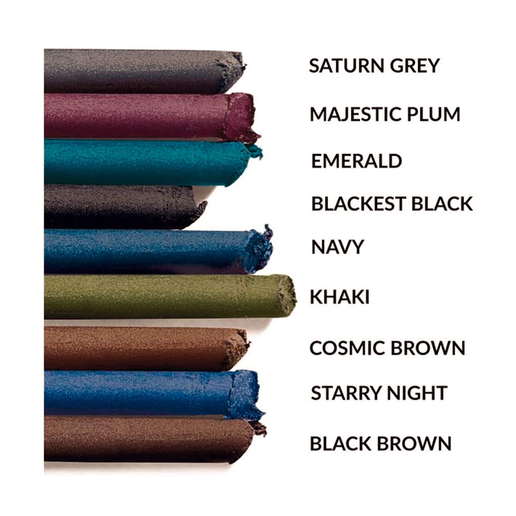 Glimmersticks Avon Majestic Plum : nuances yeux montrant une couleur riche et durable.