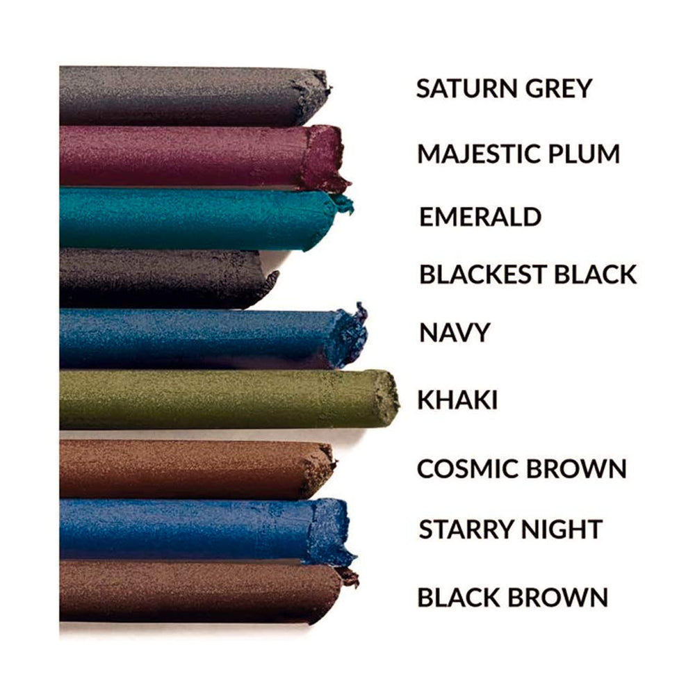 Glimmersticks Avon Majestic Plum : nuances yeux montrant une couleur riche et durable.