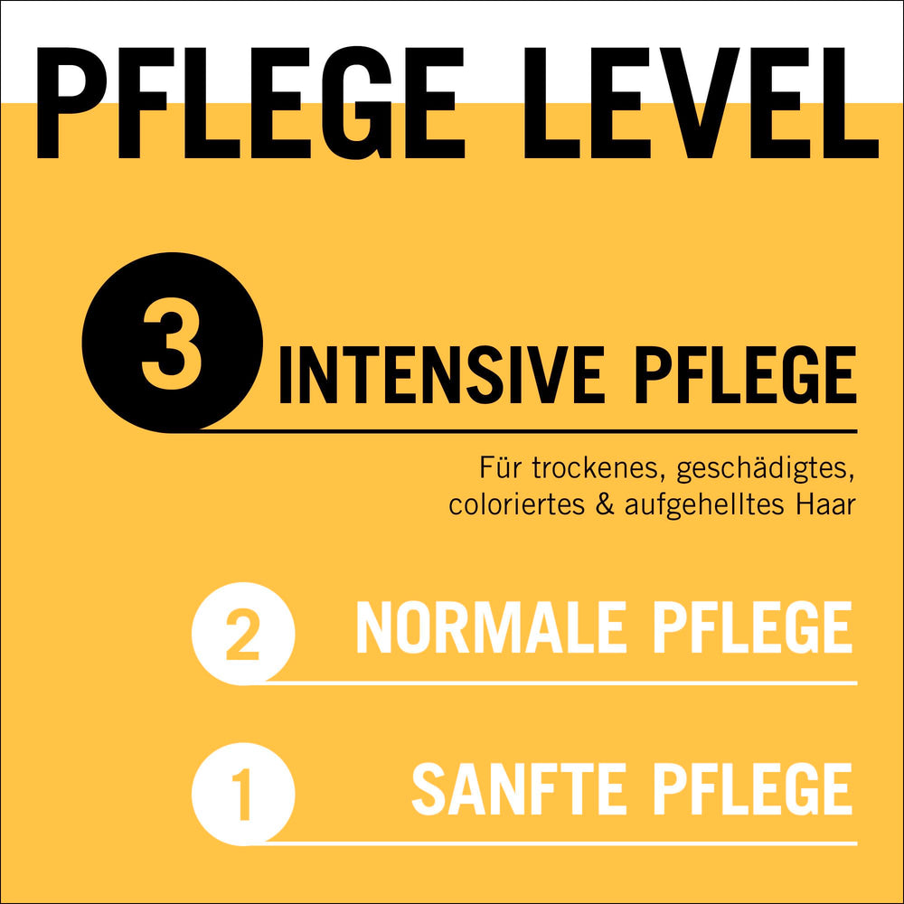 Flacon Gliss Kur Huile Cheveux sur cheveux humides, facilite le coiffage et lisse les longueurs.