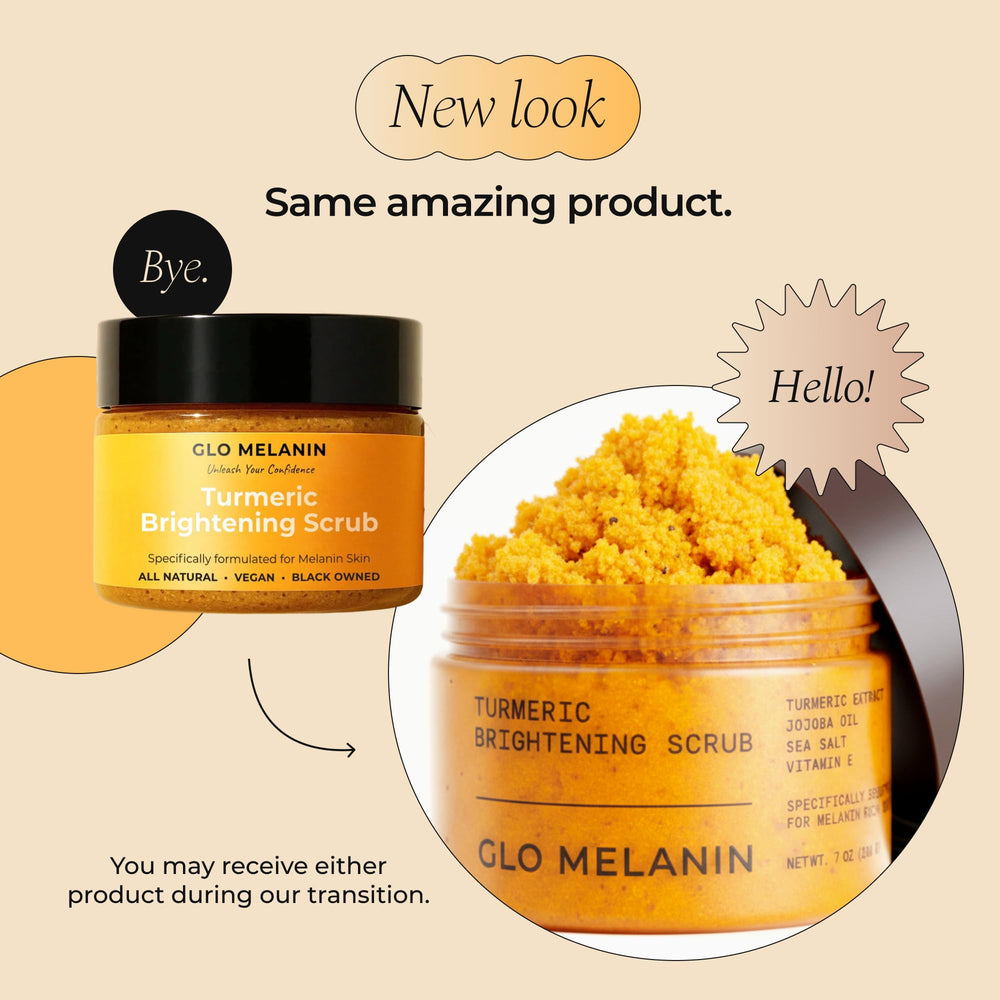 Glo Melanin couleur curcuma doré: expérience visuelle agréable.