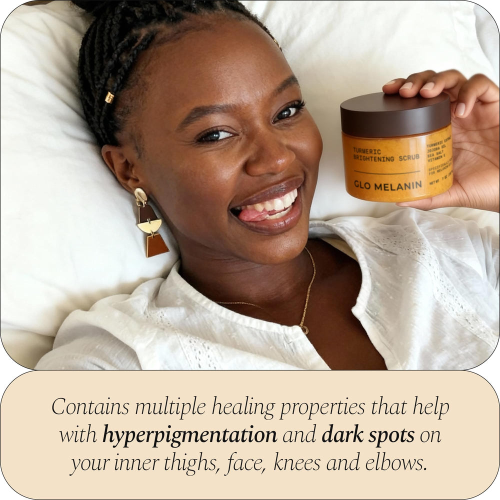 Glo Melanin ingrédients huile d’amande douce: douceur et souplesse.