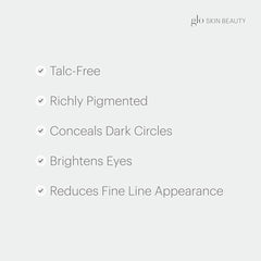 Application précise et fusion des teintes Glo Skin Beauty pour un fini naturel.