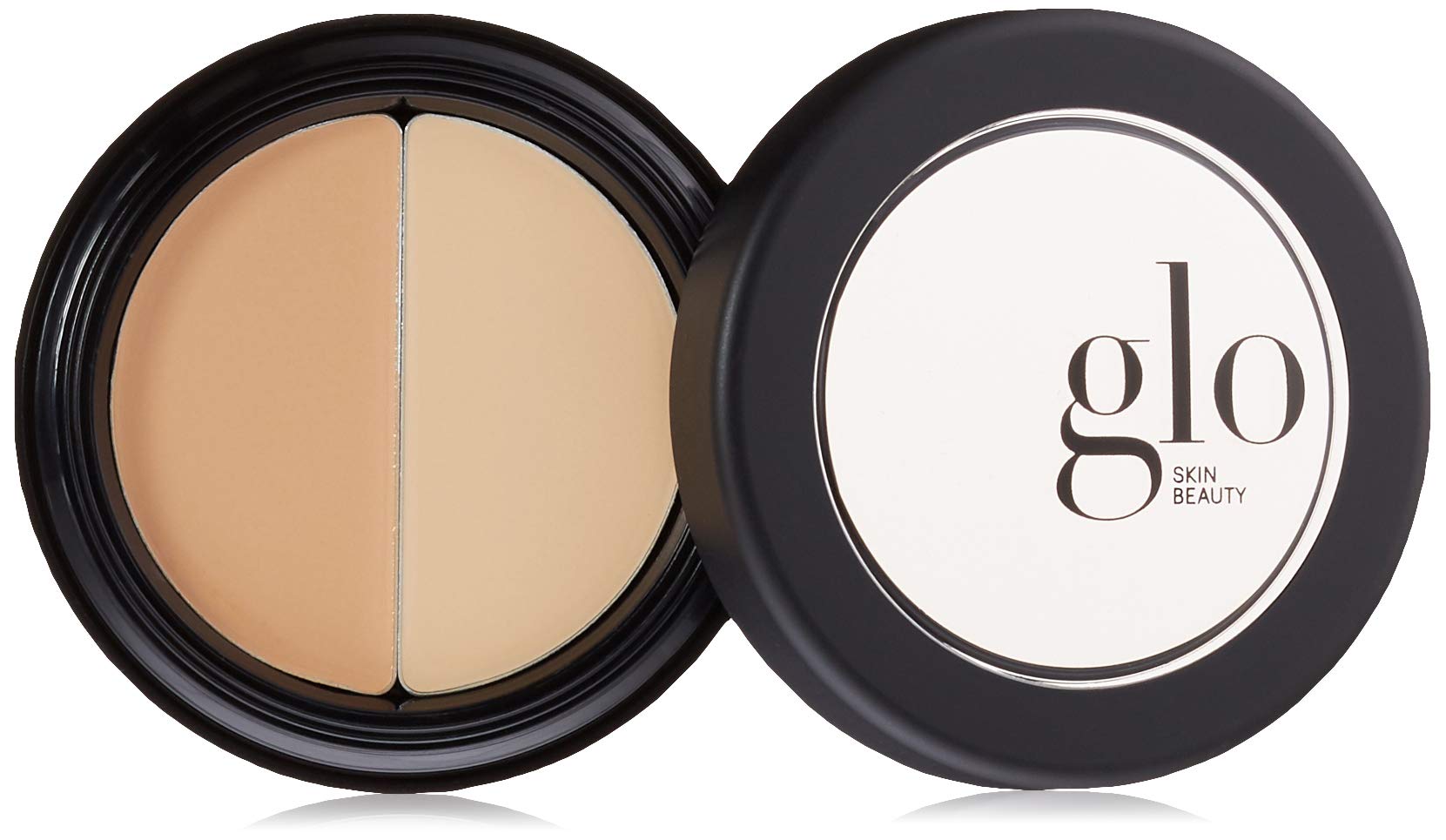 Glo Skin Beauty duo correcteur contour yeux – emballage élégant pour usage à domicile facile.