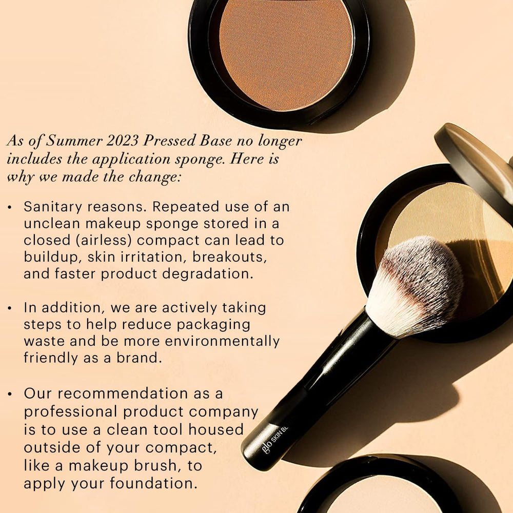 Glo Skin Beauty Fini semi-matte, résultat élégant et durable sur peau.