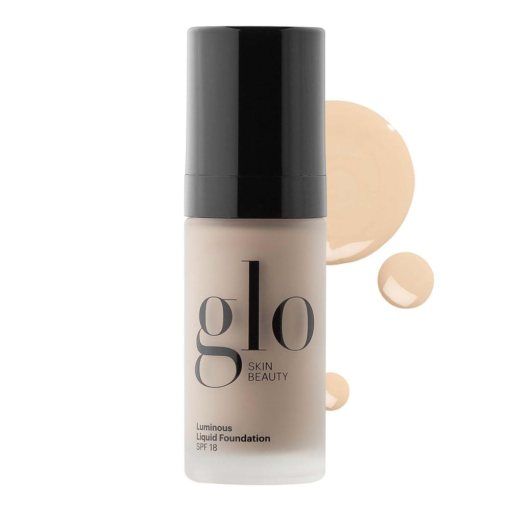Glo Skin Beauty fond de teint liquide lumineux SPF 18 en flacon lin pour teint uniforme