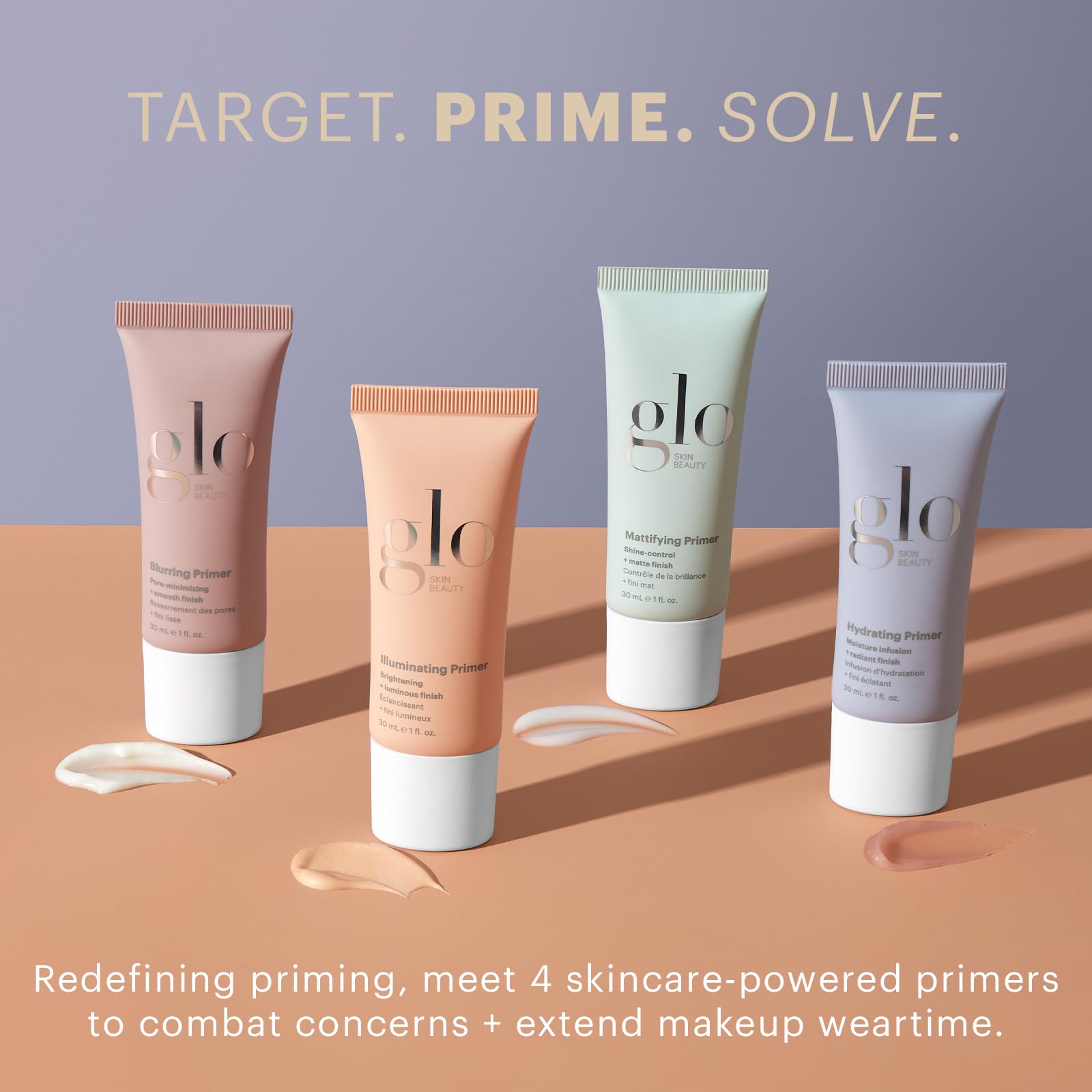 Glo Skin Beauty Primer fini semi-matte prêt pour le maquillage.