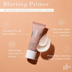 Glo Skin Beauty Primer réduit les pores pour une peau plus lisse.