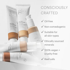 Glo Skin Beauty Primer Teint Sans Huile SPF 30 — utilisation sous fond pour tenue longue
