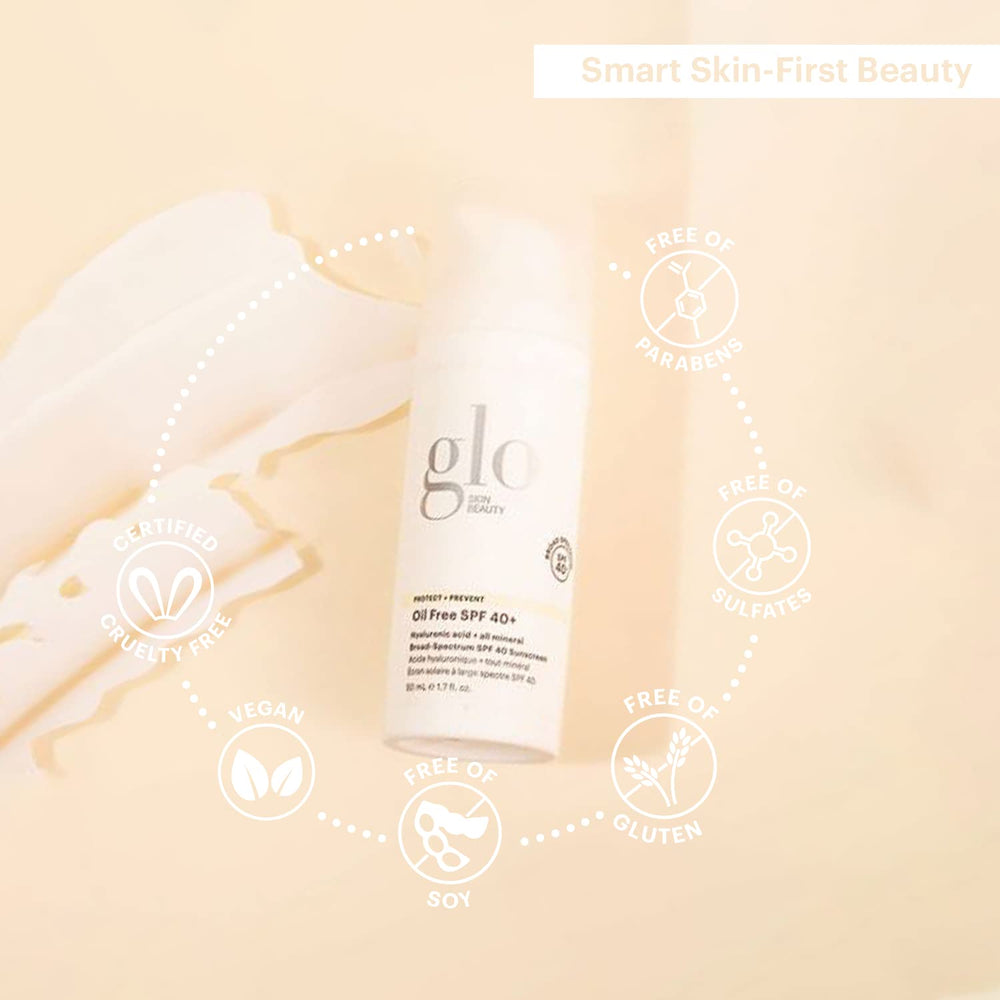 Glo Skin Beauty Protection UVA/UVB SPF 40+, protection efficace contre les rayons