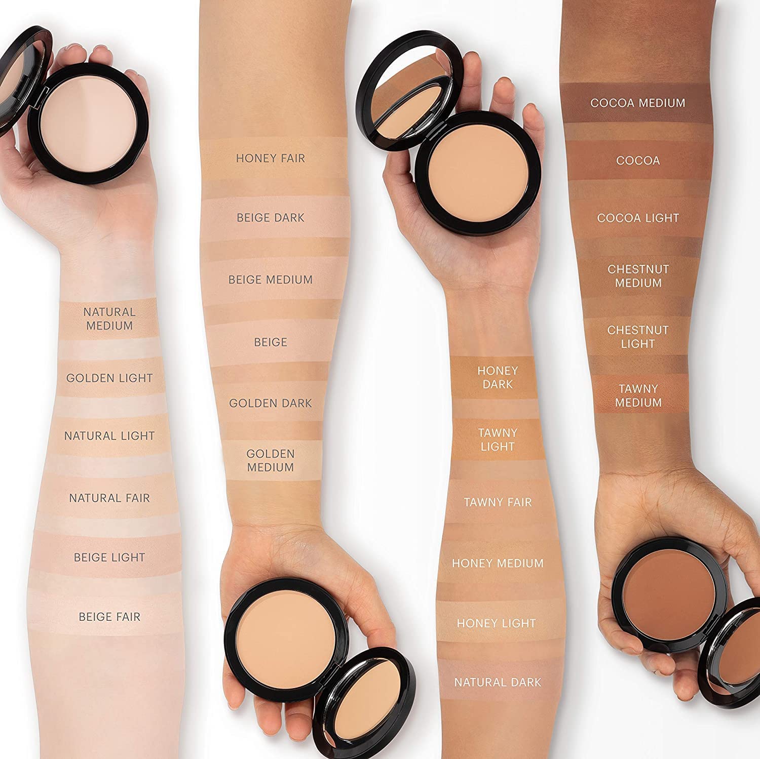 Texture poudre semi-matte Glo Skin Beauty pour une peau naturelle