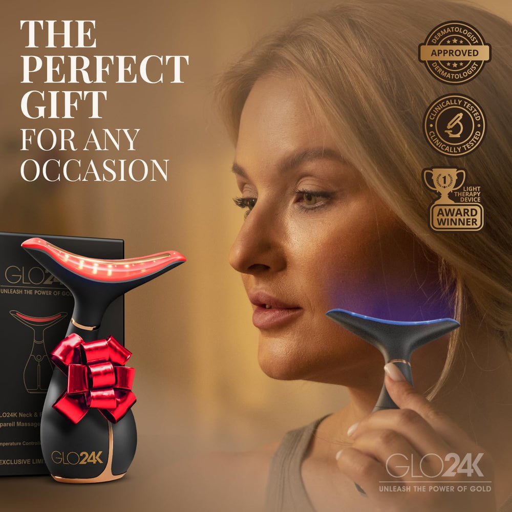 GLO24K design élégant et cadeau idéal.