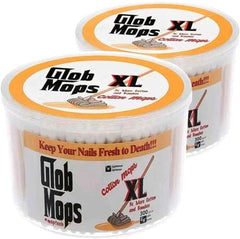 Glob Mops XL coton-tiges dans leur boîte, pratique et hygiénique pour le rangement.