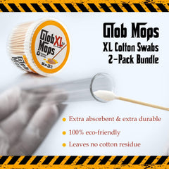 Glob Mops XL tige robuste en détail, tige solide pour une utilisation durable.