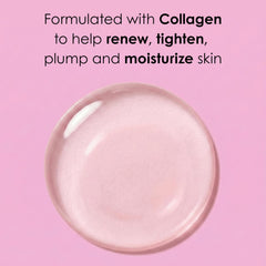 Démaquillage du visage avec les lingettes collagène, douceur sans frottement.