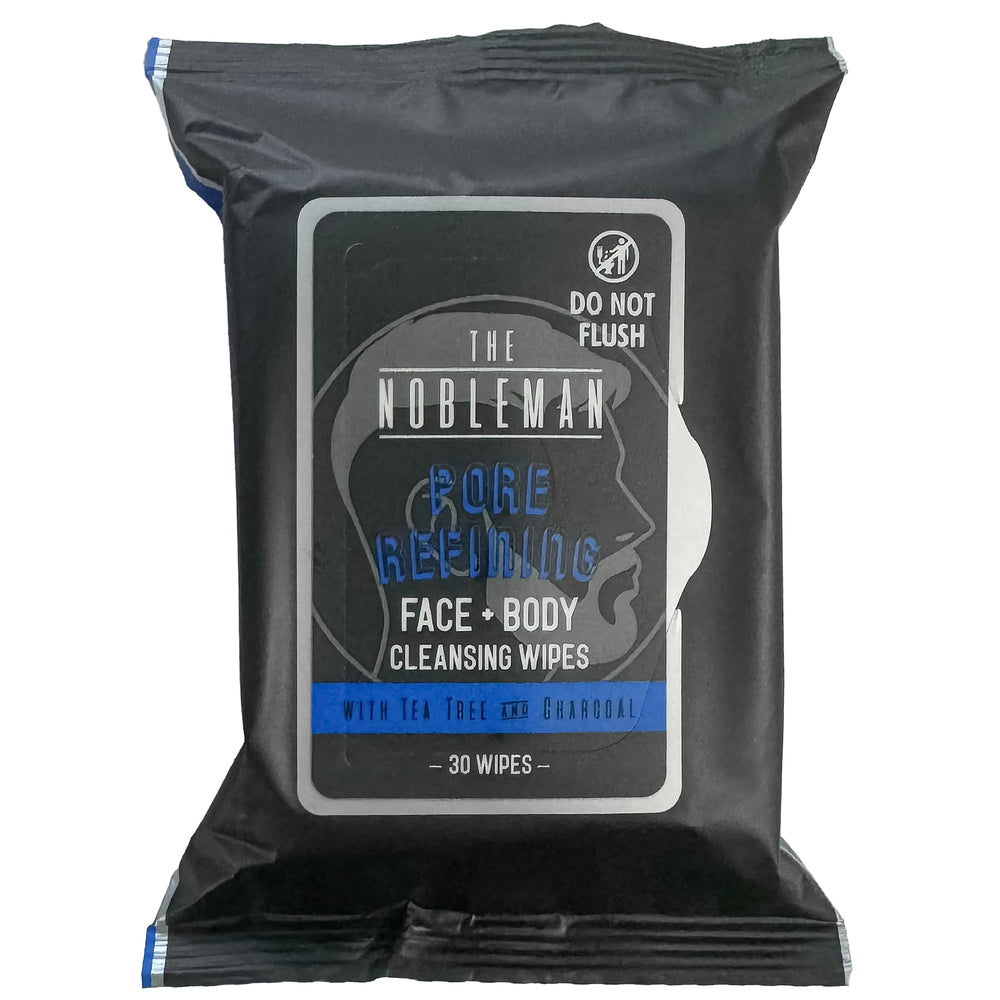 Emballage refermable des lingettes Nobleman offrant fraîcheur et facilité d’utilisation.