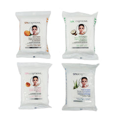 Spascriptions™ Lingettes hydratation huile coco : nourrissent et assouplissent la peau en profondeur.
