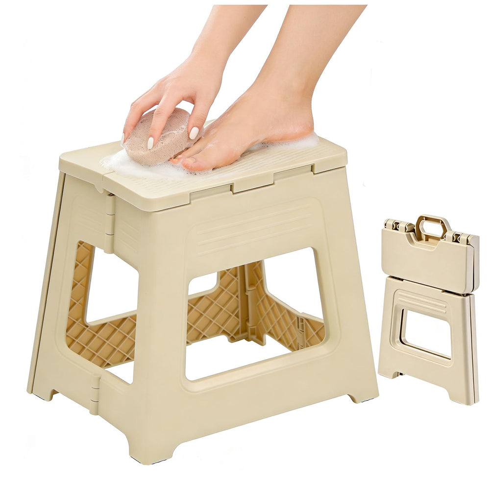 Glooyoderr siège pliable pour rasage des jambes dans la douche.