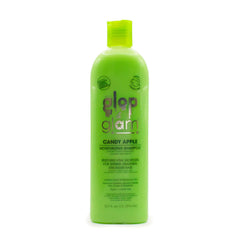 Glop & Glam Candy Apple Kids Shampoo bottle front view highlighting kid-friendly formula