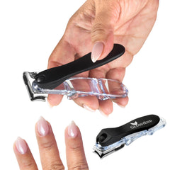 GlossyEnd EZ Grip rotation 360: clip-ongles main, mouvement fluide et confort.
