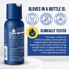 Gloves In A Bottle – absorption rapide après application.
