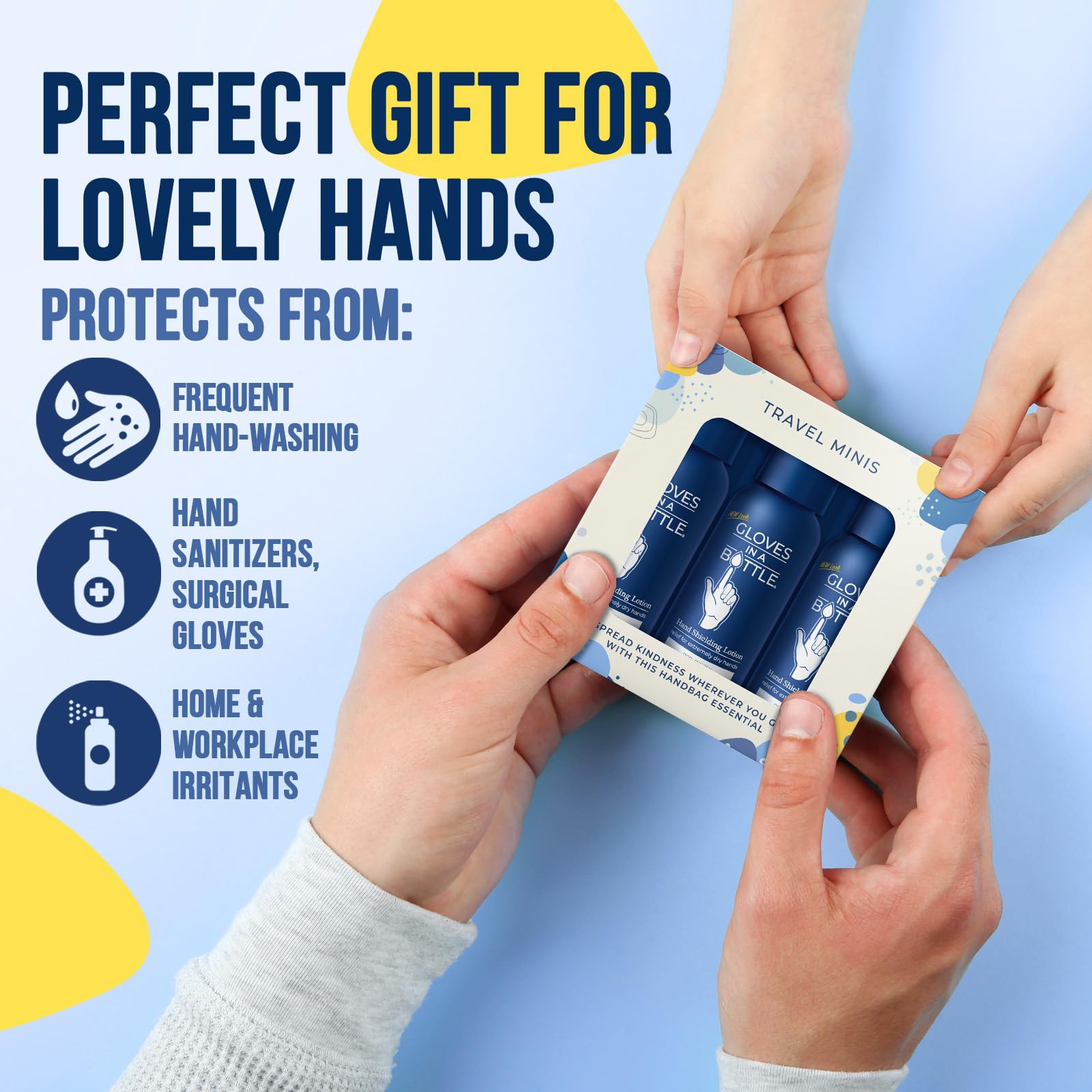 Gloves In A Bottle – barrière cutanée renforcée pour le soin quotidien.
