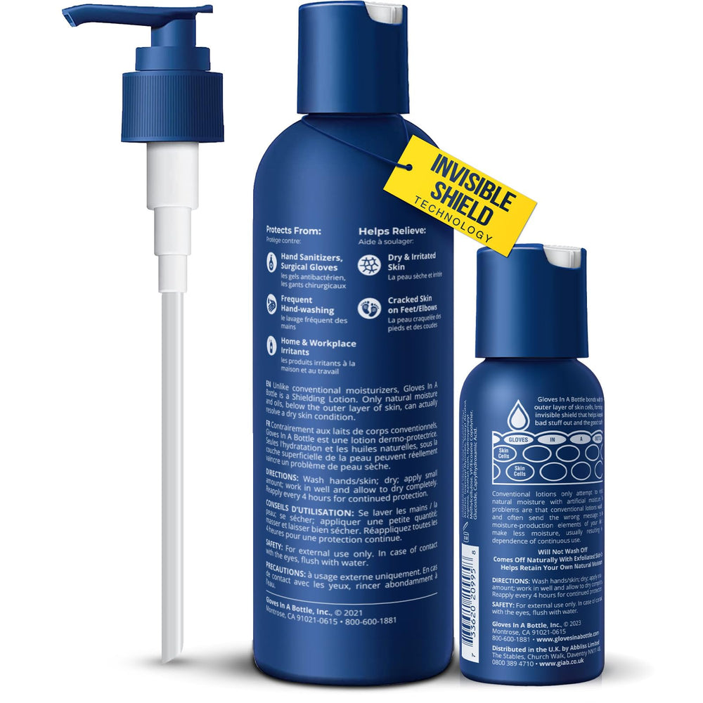 Gloves In A Bottle – hydratation profonde pour mains sèches avec absorption rapide.