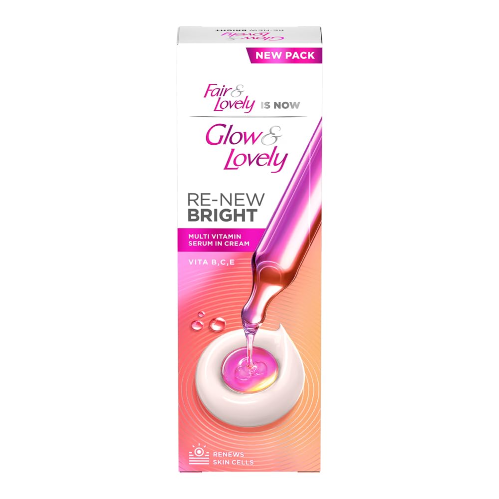 Glow & Lovely crème-visage multi-vitamine en pot, hydratation quotidienne possible