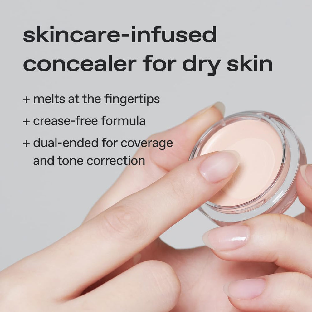 Glow correcteur rose et blanc, duo-couleurs pour corriger et éclairer le teint.