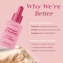 Glow Elixir Sérum Composition naturelle à 95 % — soin quotidien sûr et végane.