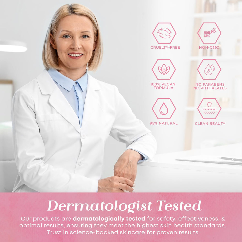 Glow Elixir Dermatologue Testé — soin sûr et approuvé pour soins quotidiens.