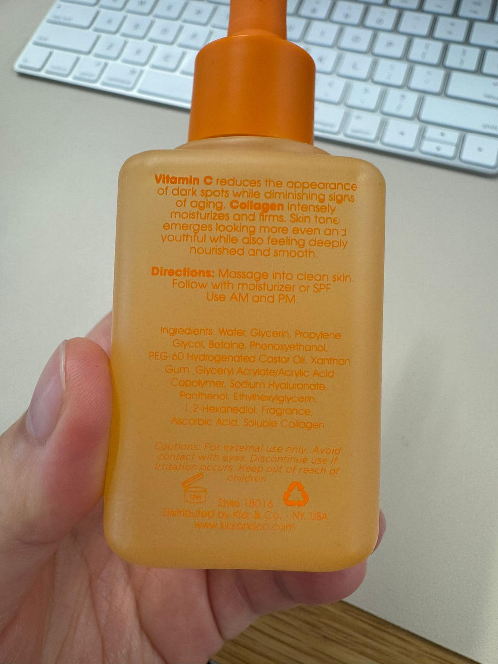 Glow Elixir texture soyeuse, application facile et absorption rapide