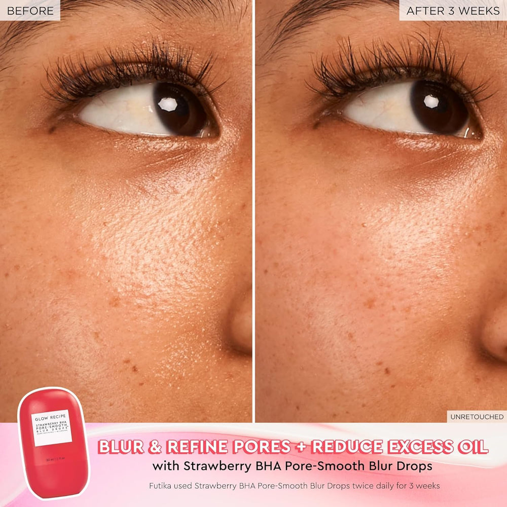 Duo soin polyvalent pour pores réduits et peau hydratée.