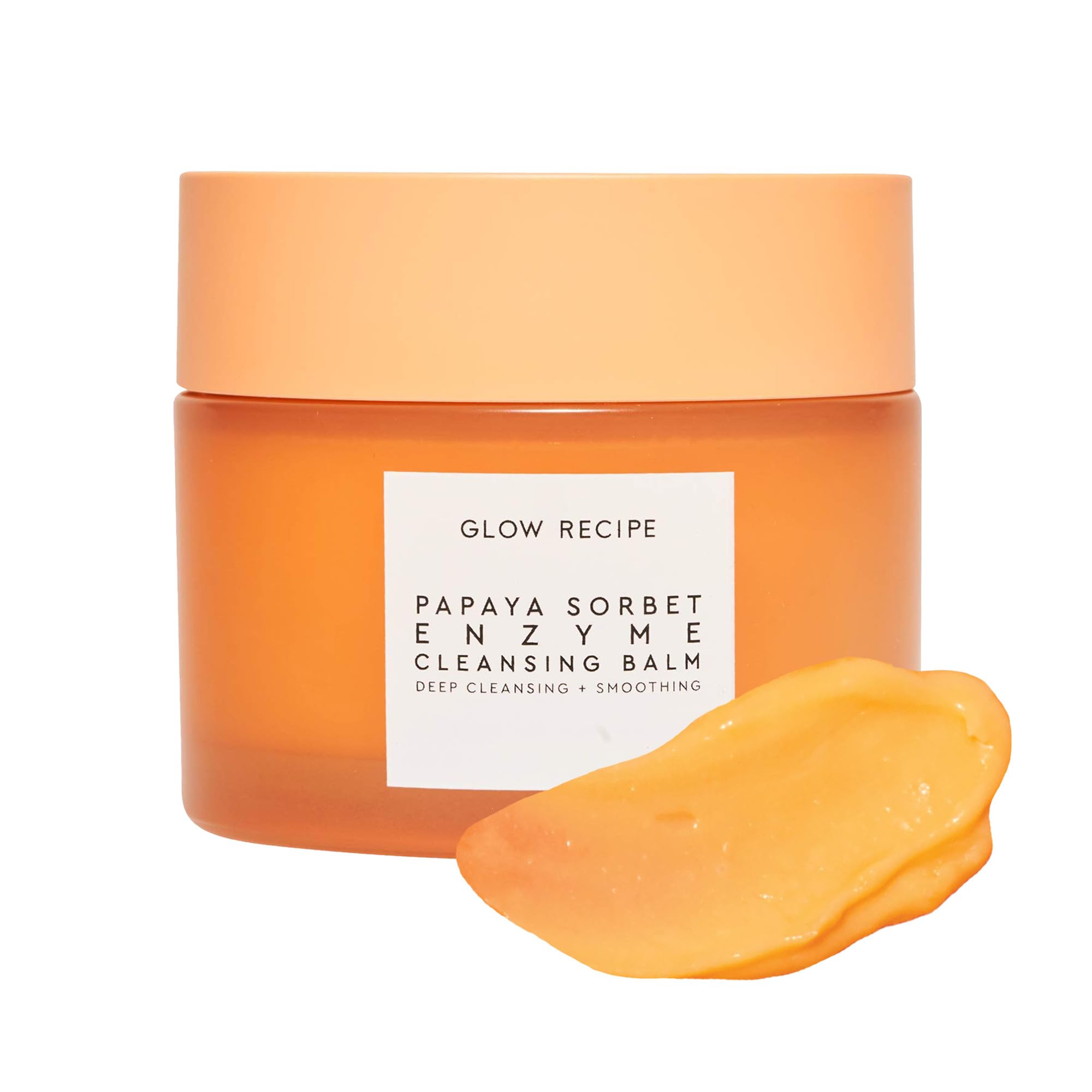 Glow Recipe Papaya Enzyme Baume – texture-baume-lait et démaquillage en douceur.