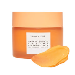 Glow Recipe Papaya Enzyme Baume – texture-baume-lait et démaquillage en douceur.