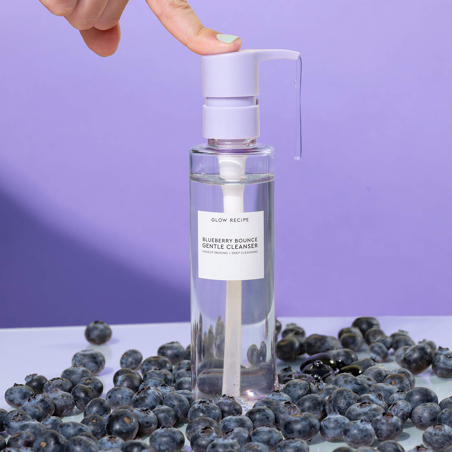 Glow Recipe Blueberry Bounce – mousse-douce, nettoie en douceur sans tirailement