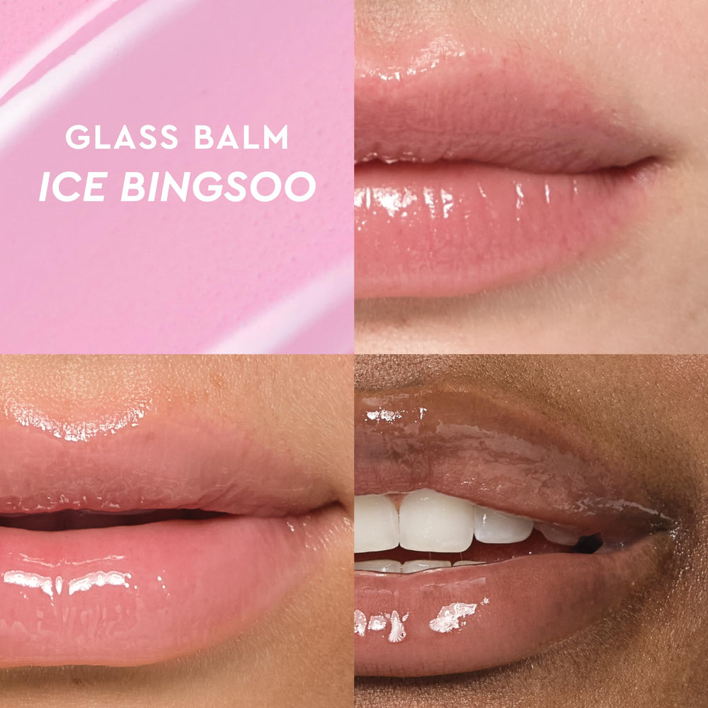 Glass Balm offre brillance et hydratation durable sur les lèvres.