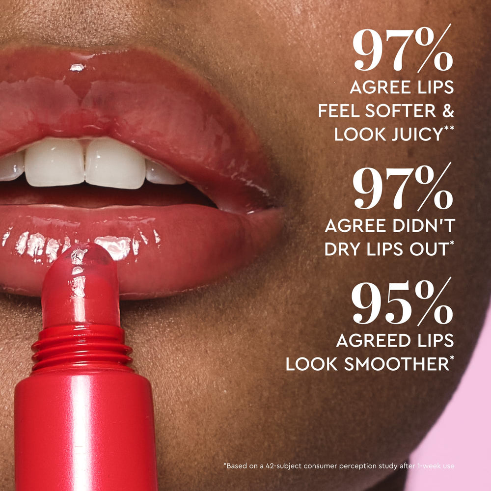 Glow Recipe Glass Balm — teinte rose subtile pour lèvres glamour.