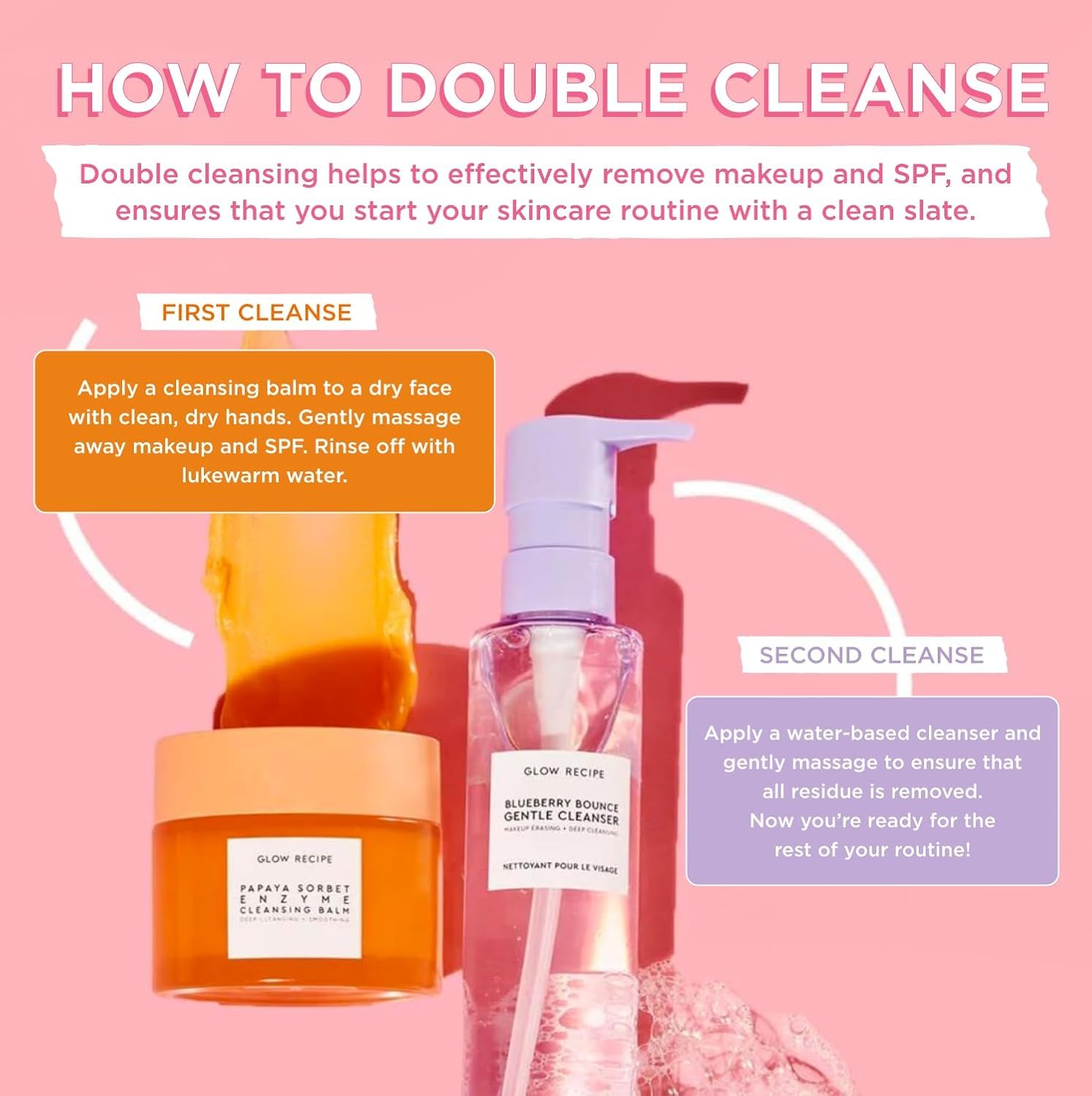 Glow Recipe Papaya Enzyme Baume – éclat et texture-lisse pour un teint lumineux.
