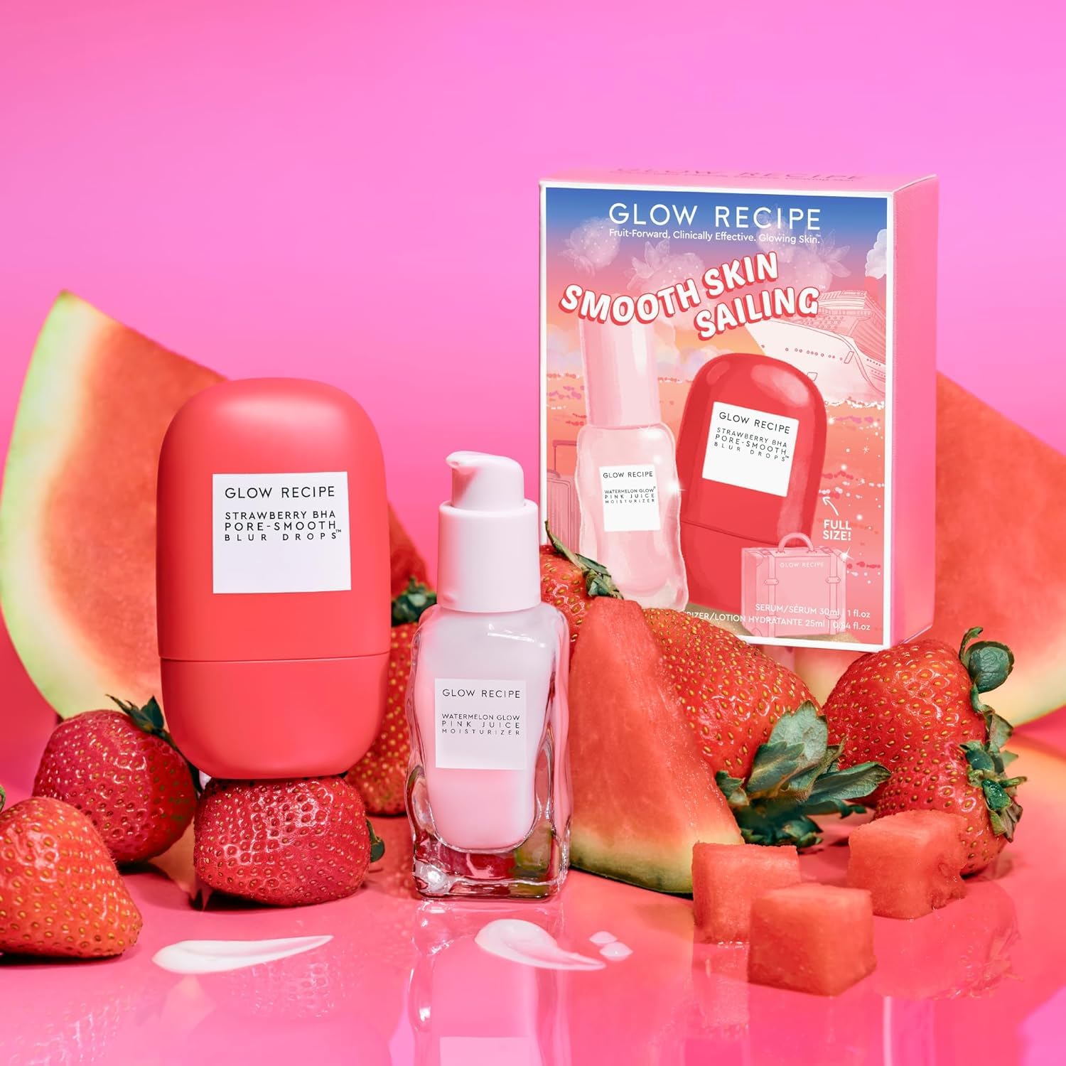 Glow Recipe Pink Juice: hydratant sans huile pour peaux mixtes.